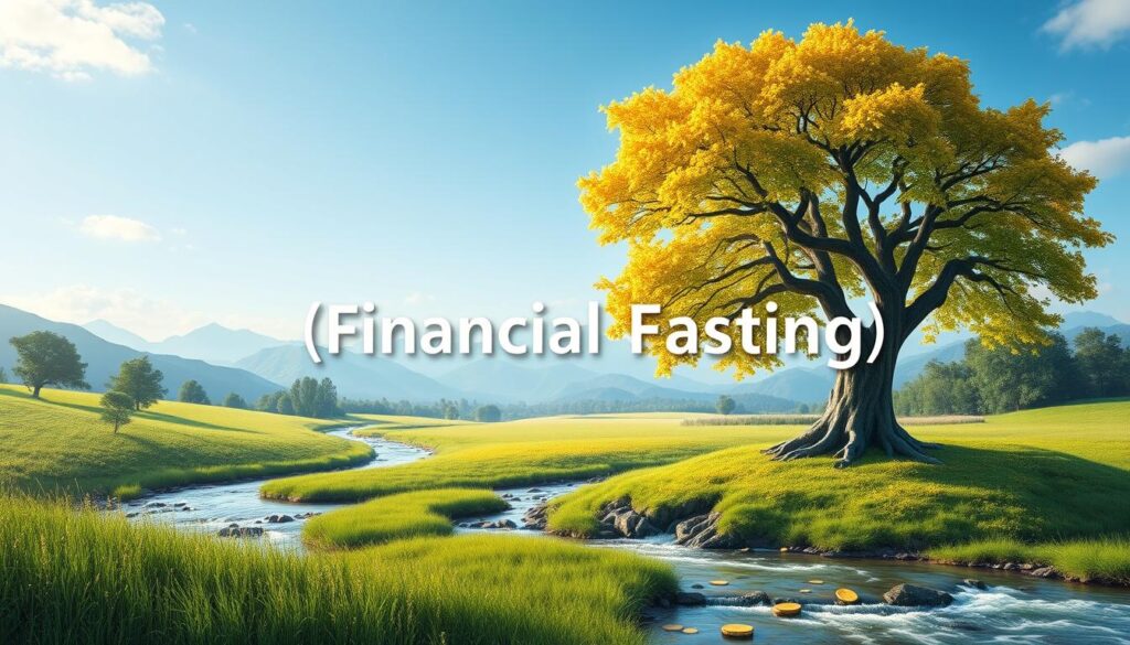 Financial fasting